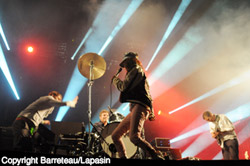 Battles feat.Kazu Makino from Blonde Redhead La Route du Rock festival 2011