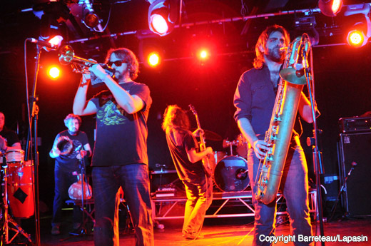 The Budos Band ATP festival Nightmare before Christmas curated by Les Savy Fav/Battles/Caribou