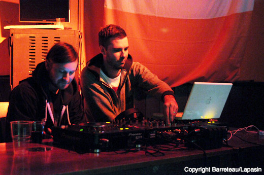 DJs Ben Power, Fuck Buttons/Blanck Mass & Conrad Standish (Devastations) ATP festival Nightmare before Christmas curated by Les Savy Fav/Battles/Caribou