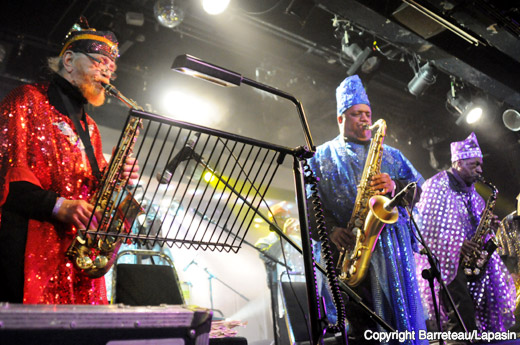 Sun Ra Arkestra ATP festival Nightmare before Christmas curated by Les Savy Fav/Battles/Caribou